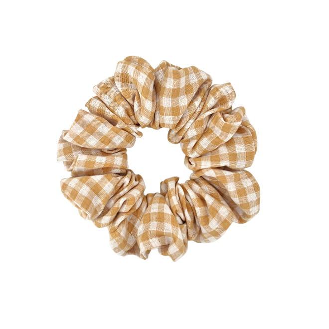 【ADANOLA】Gingham Scrunchie Gingham Scrunchies – Shop Miss A